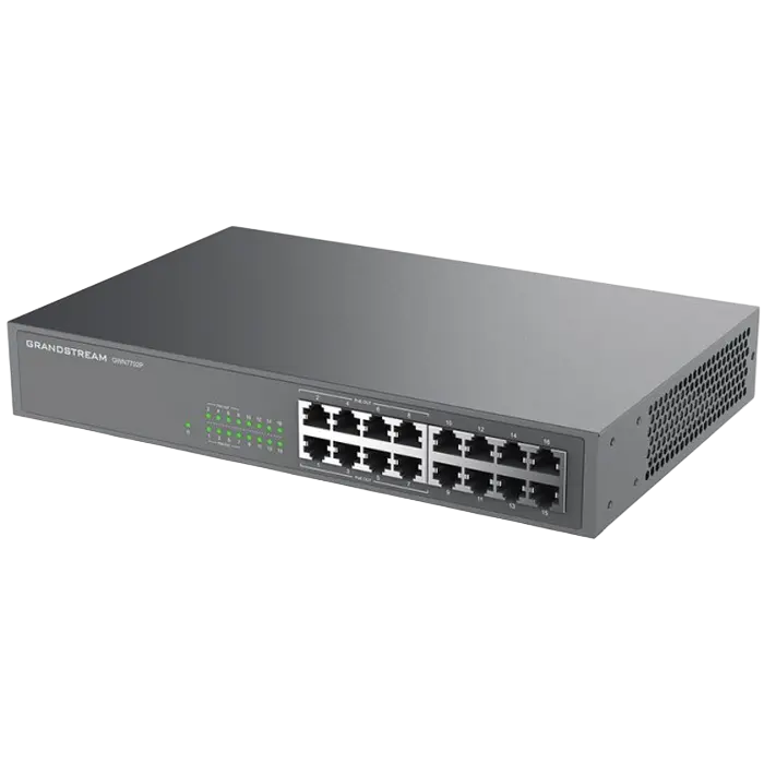 Comutator PoE Grandstream GWN7702P, 8x IEEE 802.3af/at