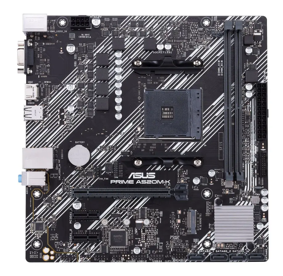 Navigator PC10647 / Gaming / PC Ryzen 5 5500 A520M 16GB M.2 NVMe 1TB RTX3050 6GB 600W