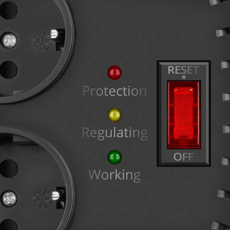 Stabilizator de Tensiune SVEN VR-F600, Alb