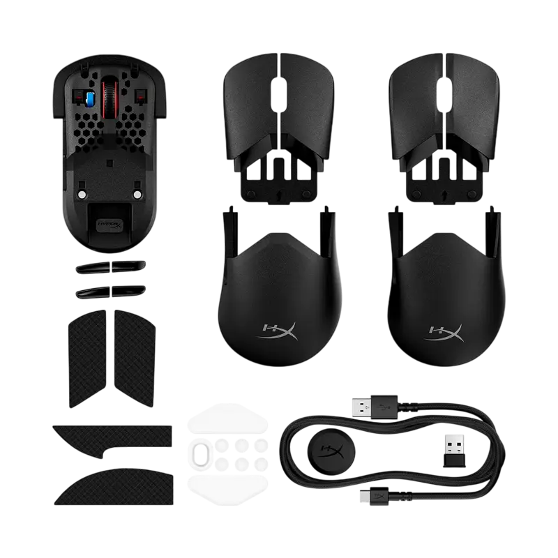 Mouse de gaming HyperX Pulsefire Saga Pro, Negru