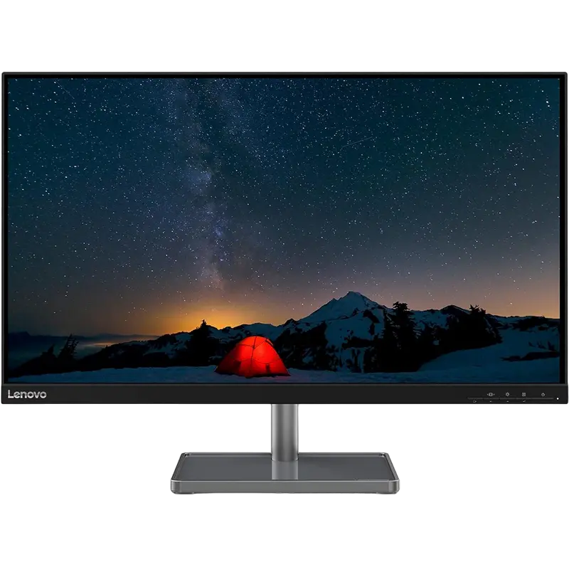 28,5" Монитор Lenovo L28u-35, IPS 3840x2160 4K UHD, Чёрный | Серебристый
