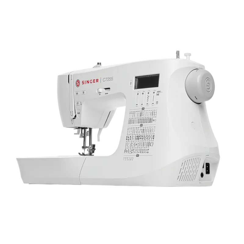 Mașină de cusut Singer C7255, Alb