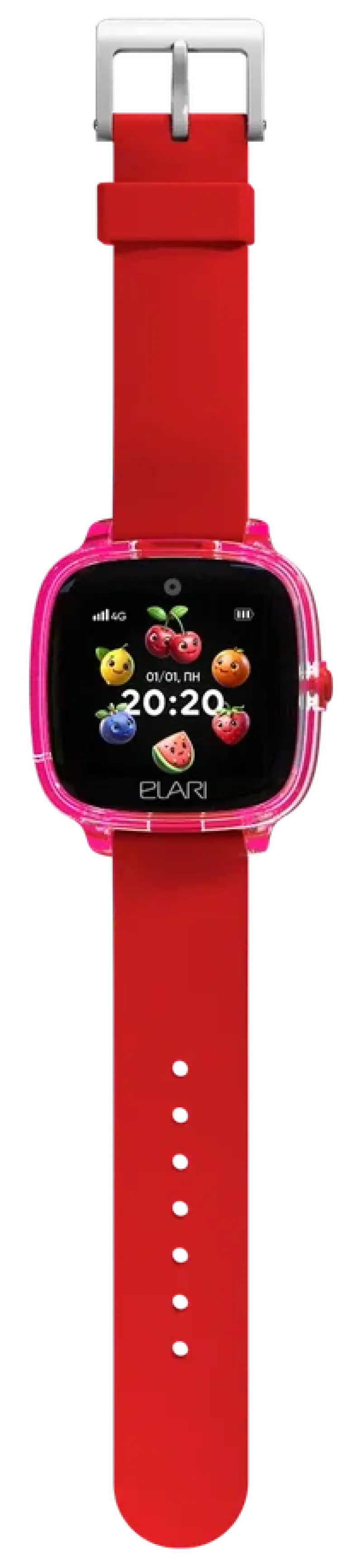 Ceasuri pentru copii Elari KidPhone Fresh 4G, 35mm, Roșu