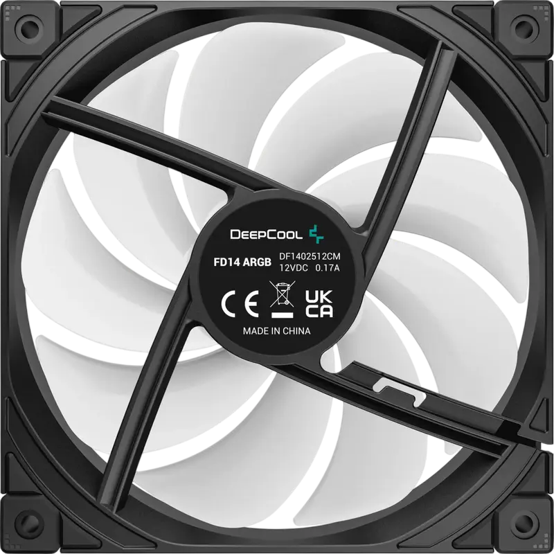 Ventilator PC Deepcool FD14 ARGB, 140 mm