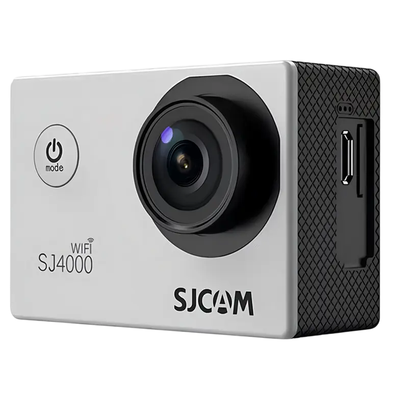 Cameră de acțiune SJCAM SJ4000 WiFi, Argintie
