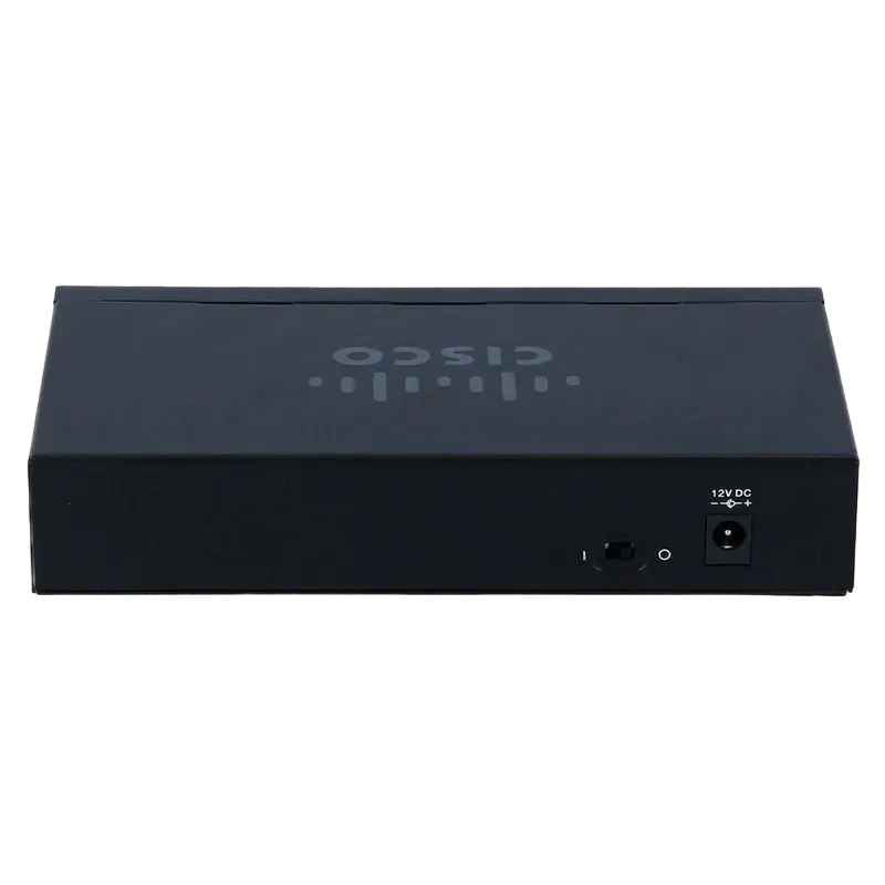 Switch de rețea Cisco SF110D-08, 8x 10/100 Mbps