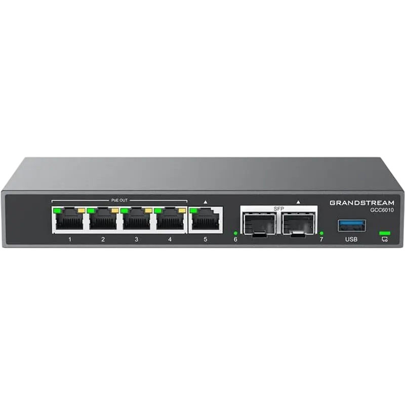 Купить  Маршрутизаторы - VPN Маршрутизатор Grandstream GCC6010, Черный..