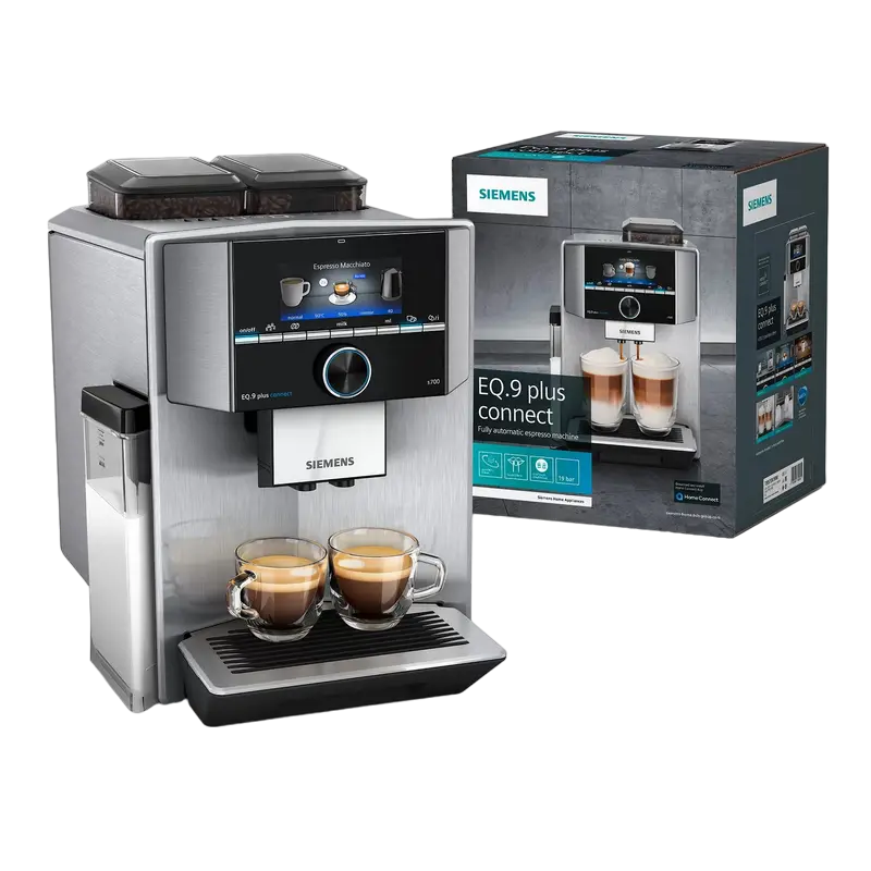 Aparat de cafea Siemens TI9573X1RW, Oțel inoxidabil