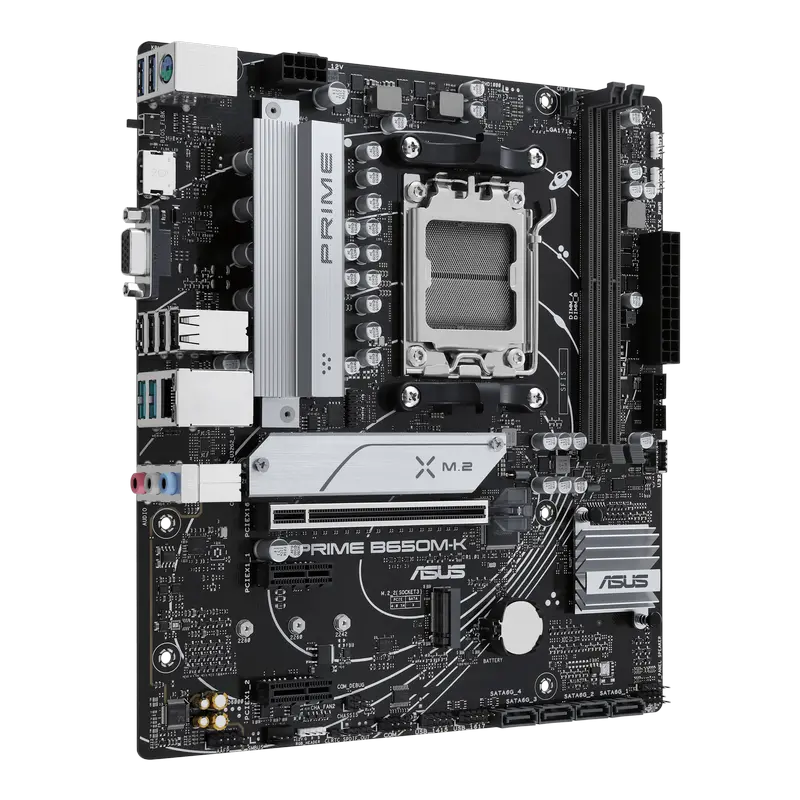 Placă de bază ASUS PRIME B650M-K, AM5, AMD B650, Micro-ATX