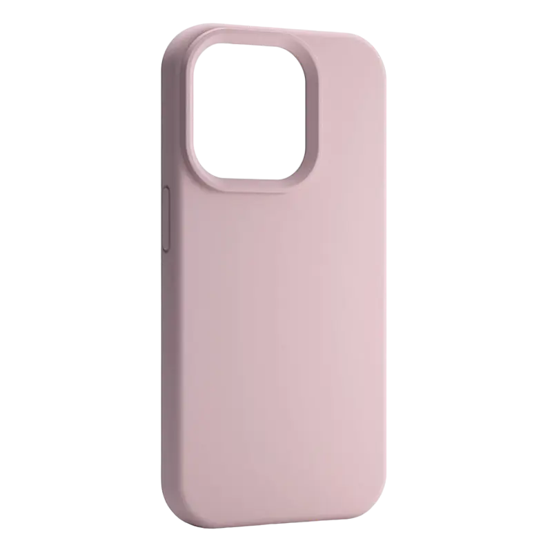 Husa Etteri Silicone Mag case pentru iPhone 16 Pro Max, Roz deschis