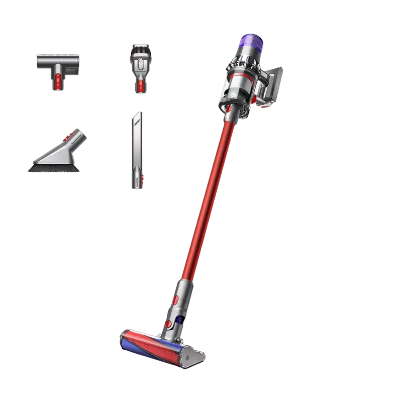 Aspirator Vertical Dyson V11 Fluffy, Nickel | Red