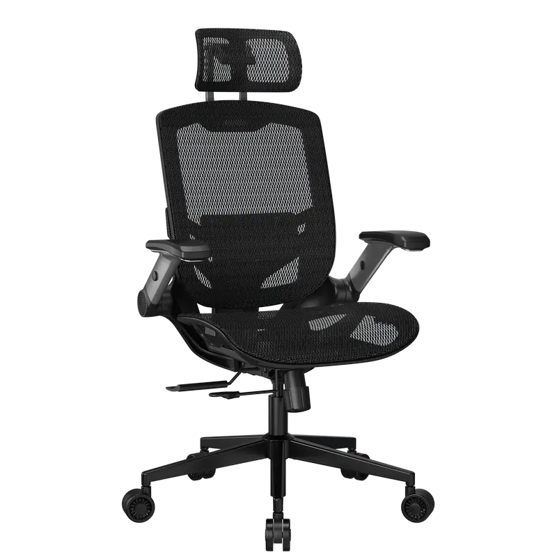 Scaun Gaming Cougar Speeder One, Plasă Respirabilă, Negru