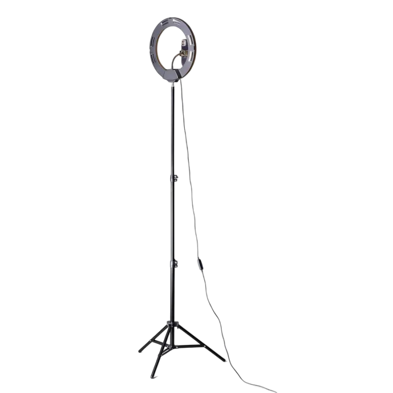 Lampa ring Cellularline Selfie Ring Pro – Universale, Negru