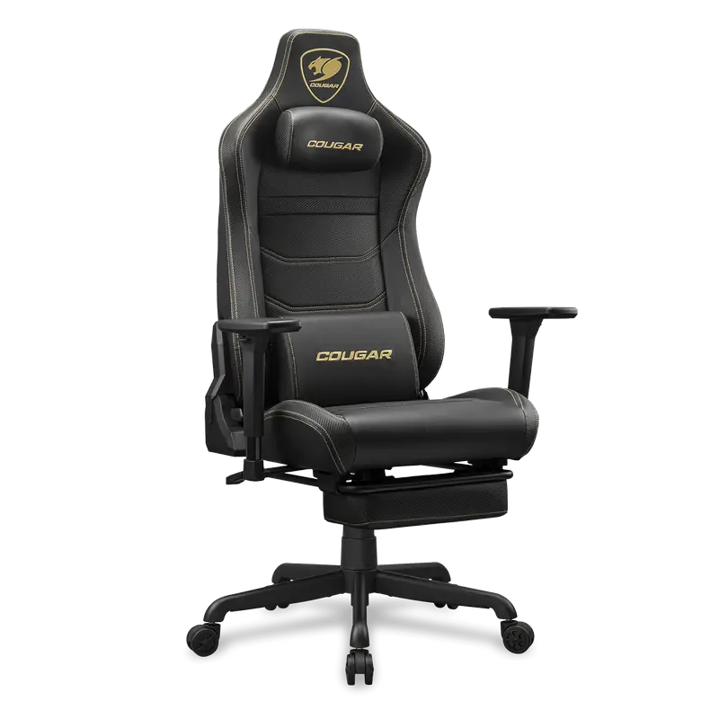 Scaun Gaming Cougar Armor EVO S, PU Piele, Negru | Auriu