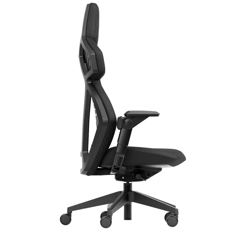 Scaun Gaming Noblechairs Dawn, PU Piele, Black Edition
