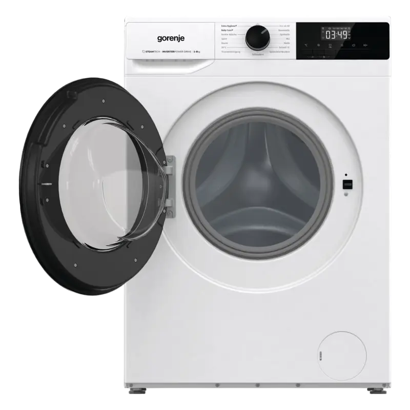 Mașină de spălat Gorenje WNHPI94A1PS, 9kg, Alb