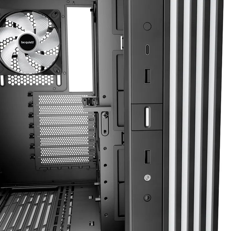 Компьютерный корпус be quiet! Ligh Base 600 DX, Midi-Tower, Без блока питания, Чёрный