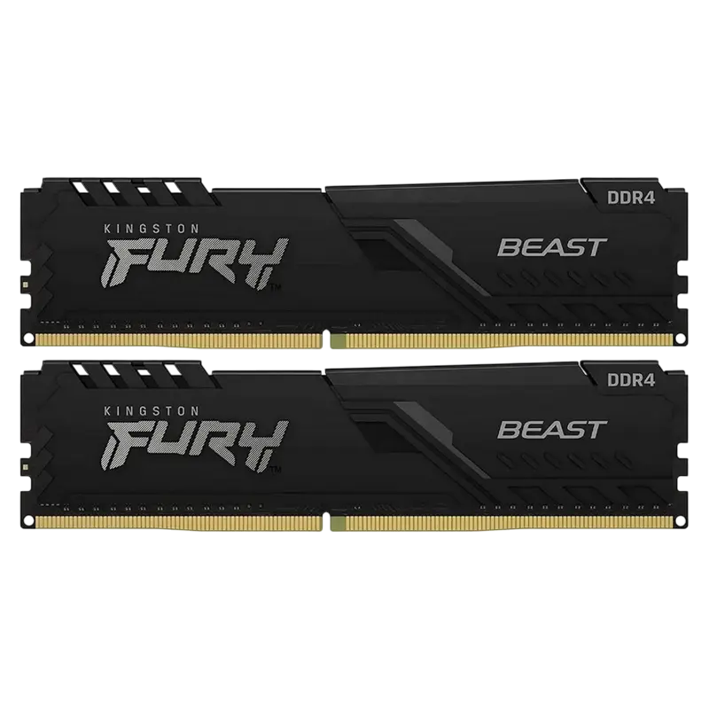 Memorie RAM Kingston FURY Beast, DDR4 SDRAM, 3200 MHz, 16GB, KF432C16BBK2/16WP