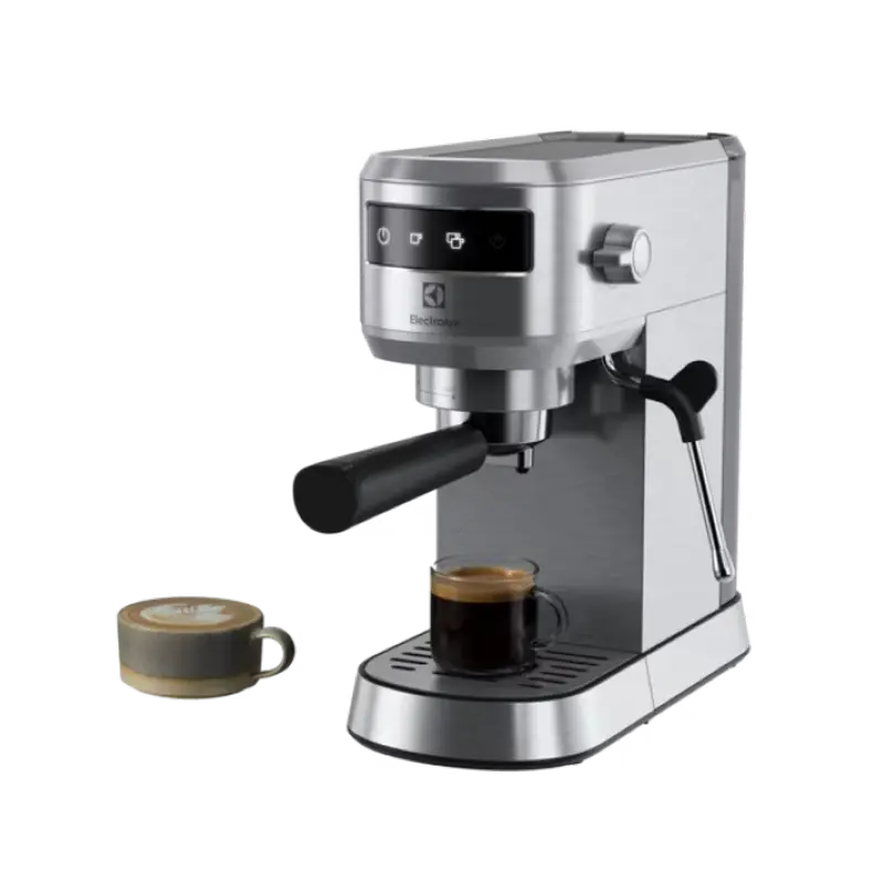 Cafetiera manuala Electrolux E6EC1-6ST, 1450W, Oțel inoxidabil