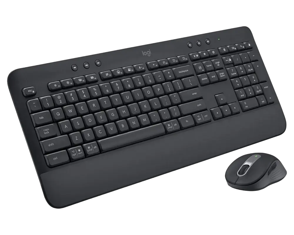 Клавиатура и мышь Logitech MK650, Беспроводное, Графитовый