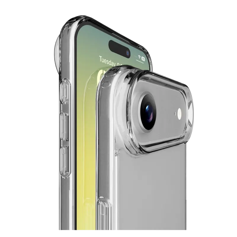 Чехол Cellularline Clear Duo для Apple iPhone Air, Прозрачный