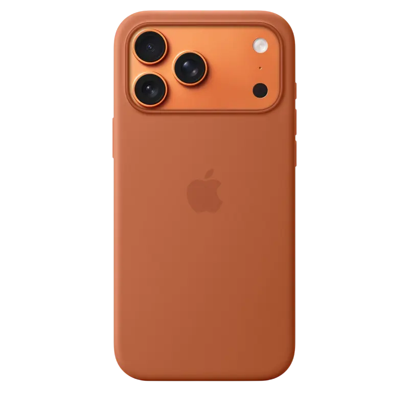 Чехол Apple iPhone 17 Pro Max Silicone Case with MagSafe, Terra Cotta