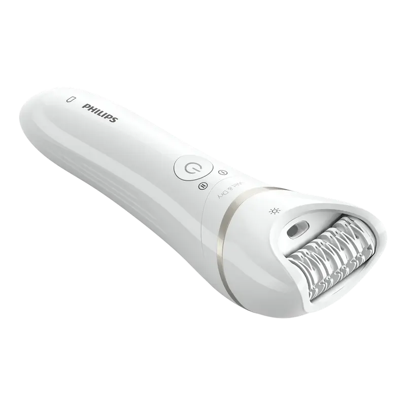Epilator Philips BRE770/92, Alb
