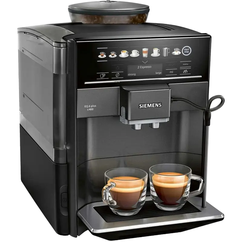 Aparat de cafea Siemens TE654319RW, Negru