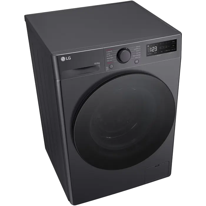 Mașină de spălat și uscat LG F4DR510S2M, 10kg, Gri