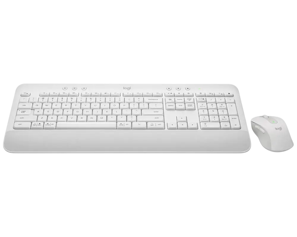 Клавиатура и мышь Logitech MK650, Беспроводное, Белый