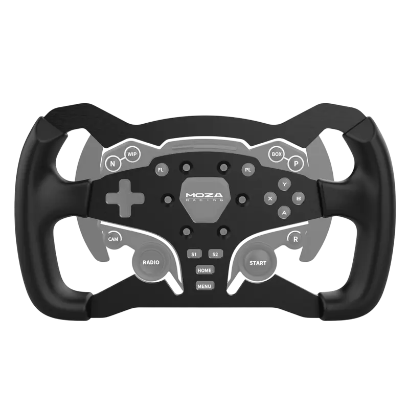 Cadru de directie MOZA Wheel Mod pentru ES Formula, Negru