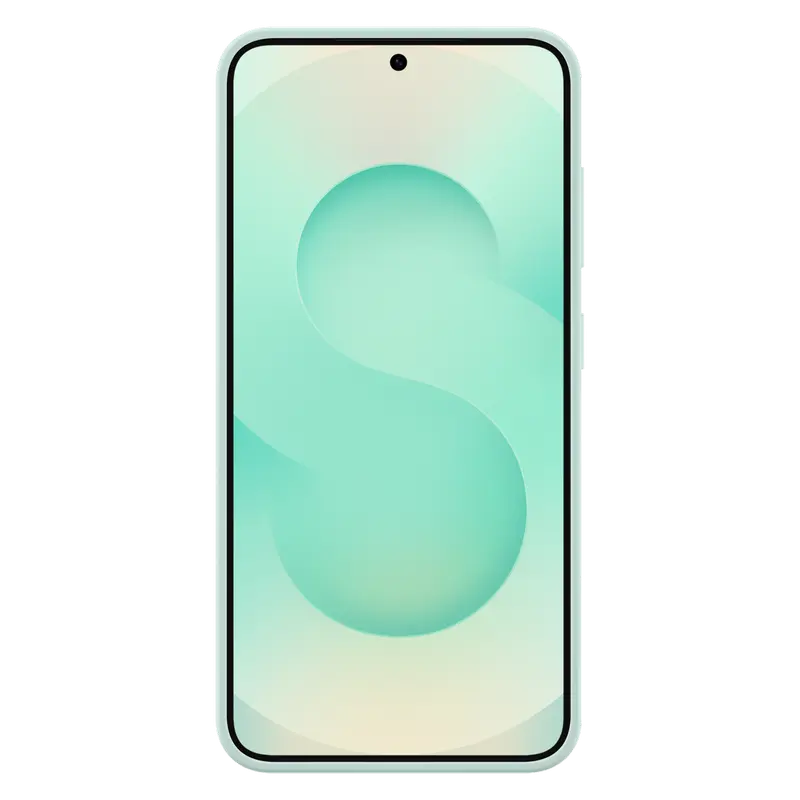 Husă Samsung Silicone Cover Galaxy S25, Mentă