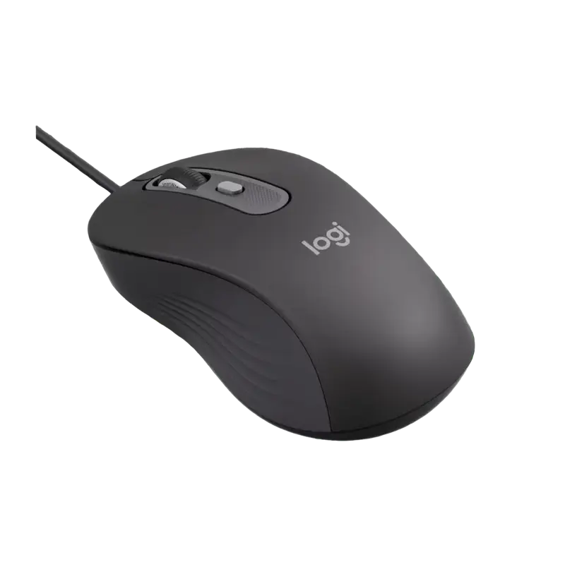 Set Tastatură + Mouse Logitech Signature Slim MK620, Cu fir, Negru
