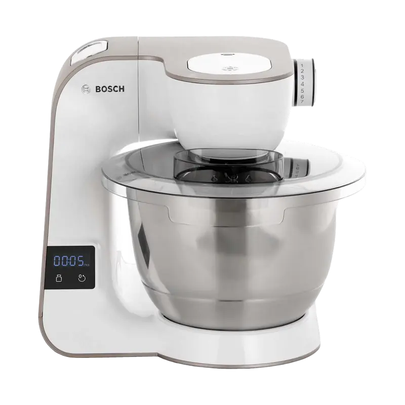 Robot de bucătărie Bosch MUM5XW10, Bronz | Alb