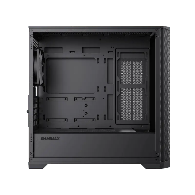 Carcasă PC Gamemax Defender MB, Mini-Tower, Fără PSU, Negru