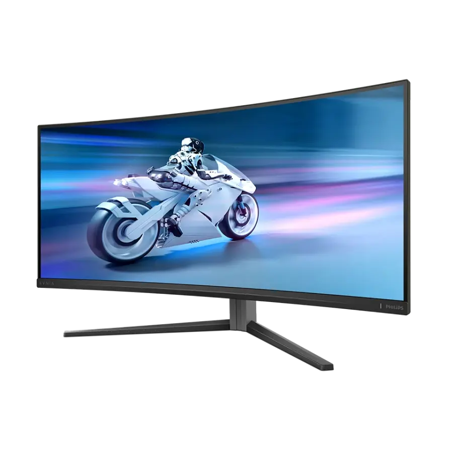 34" Monitor Gaming Philips 34M2C6500, QD OLED 3440x1440 WQHD, Negru