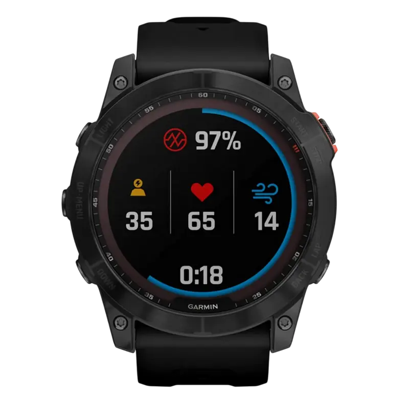 Ceasuri inteligente Garmin Fenix 7X Solar, 51mm, Slate Grey