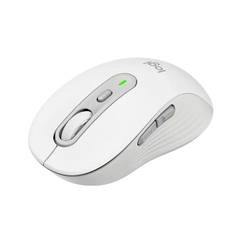 Set Tastatură + Mouse Logitech MK950, Fără fir, Alb