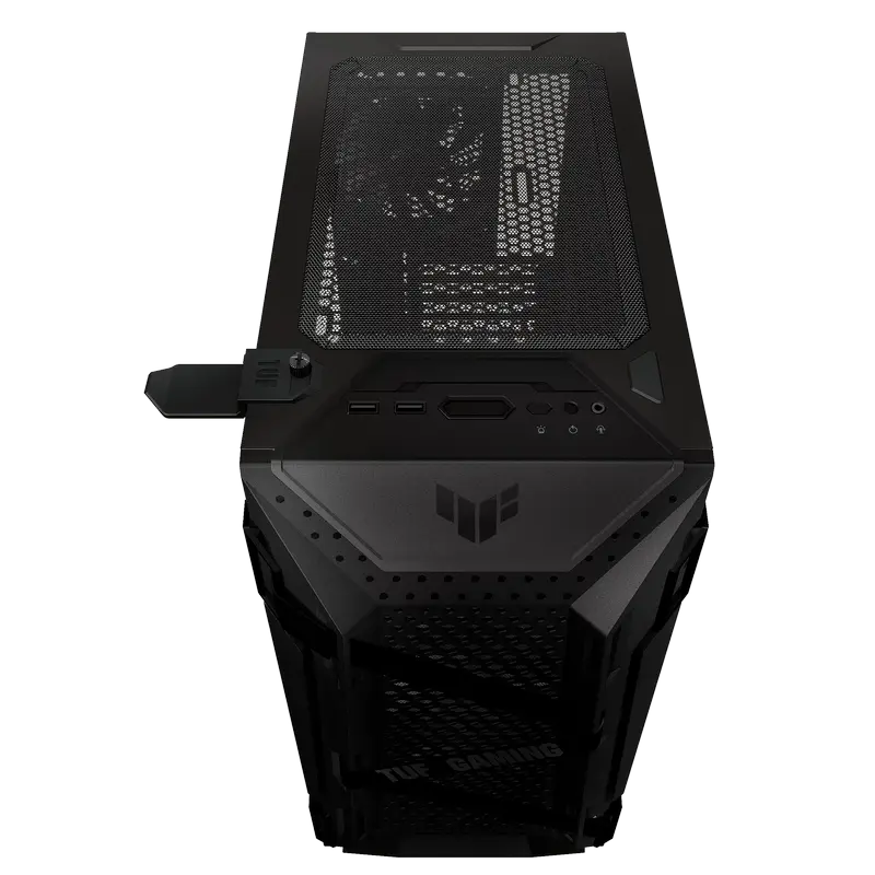 Компьютерный корпус ASUS TUF Gaming GT301, Midi-Tower, Без блока питания, Чёрный