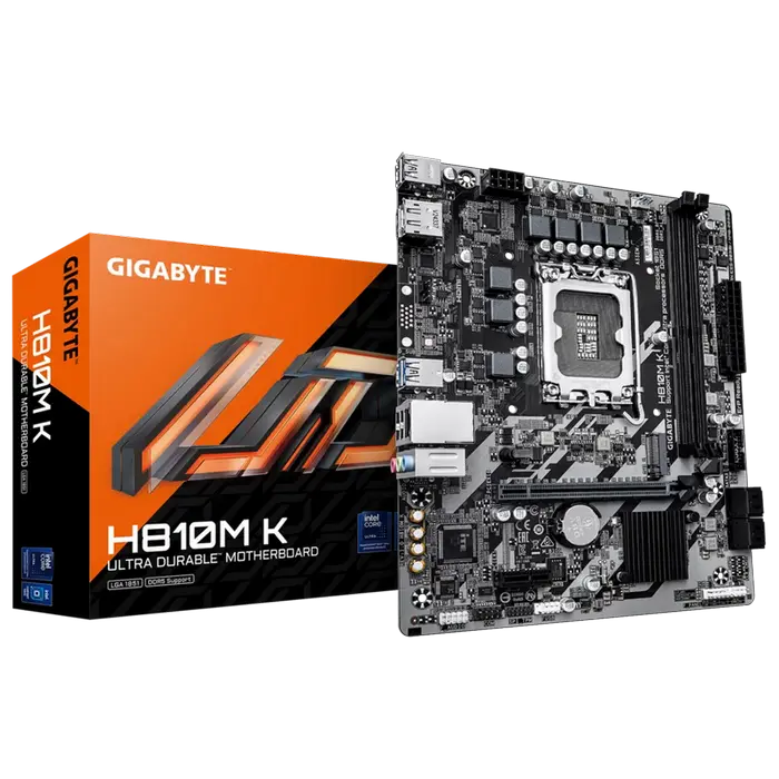 Cumpara  Plăci de bază - Материнская плата Gigabyte H810M K, LGA1851, ..