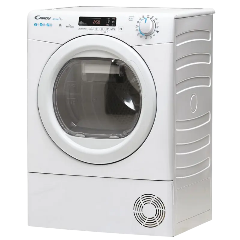 Uscător de rufe Candy CSOE H9A2DE-S, 9kg, Alb
