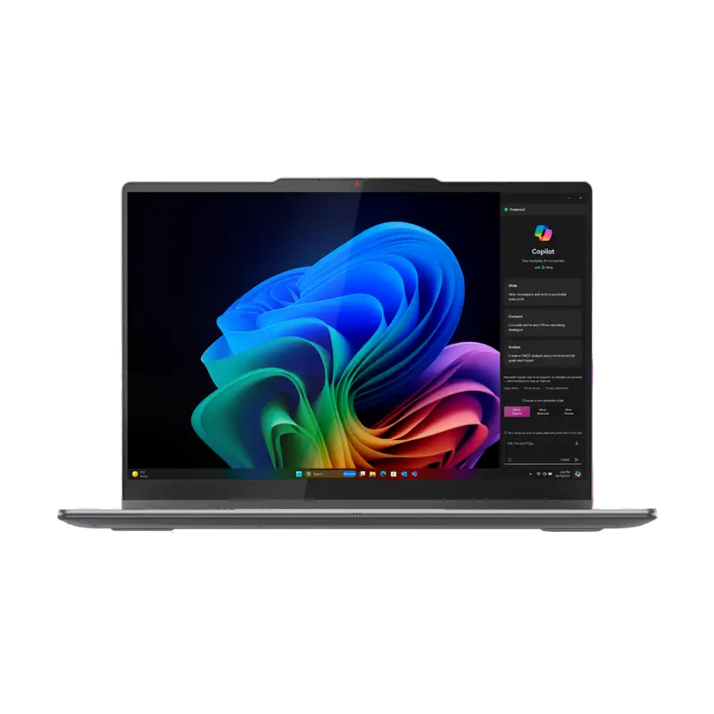 Laptop 14" Lenovo Yoga 7 2-in-1 14ILL10, Luna Grey, Intel Core Ultra 7 256V, 16GB/1024GB, Fără SO