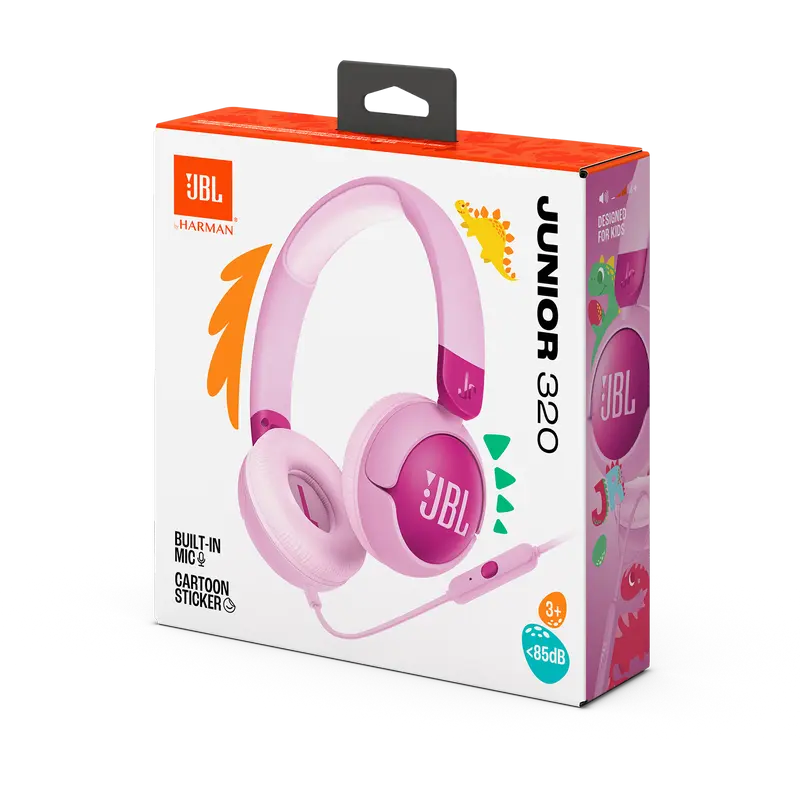 Căști JBL JR320, Violet