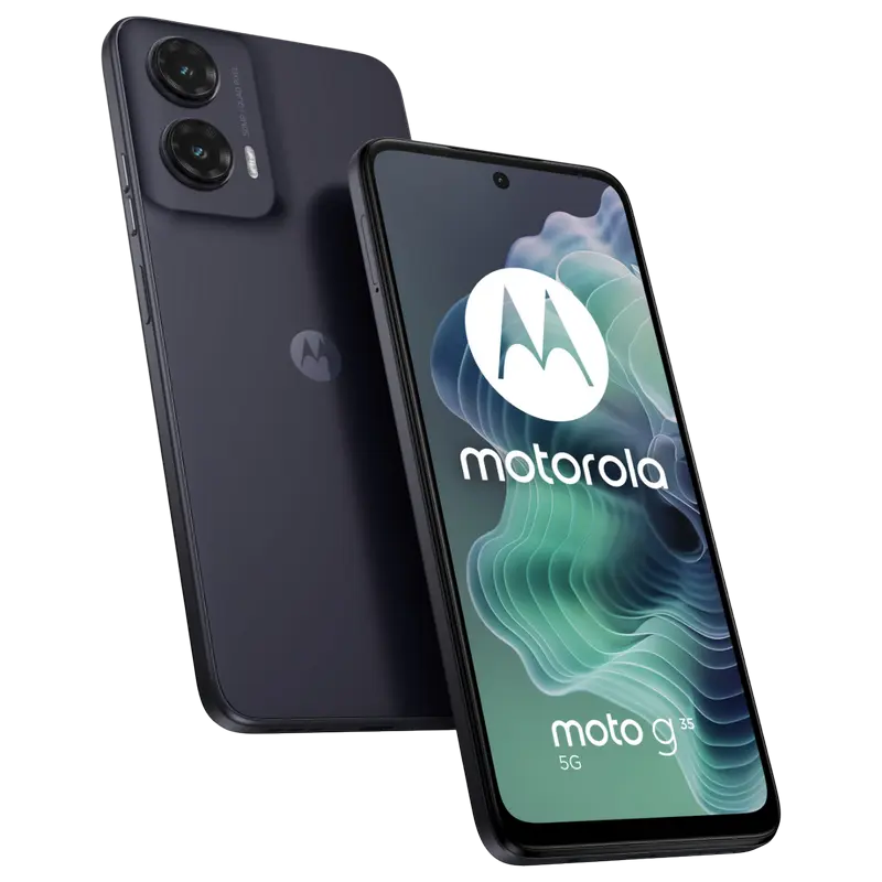Smartphone Motorola Moto G35, 4GB/256GB, Midnight Black