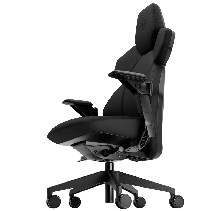 Scaun Gaming Noblechairs Dawn, PU Piele, Black Edition