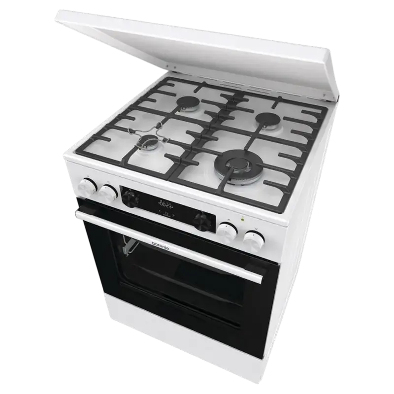 Aragaz Mixt Gorenje GKS6C71WA, Alb