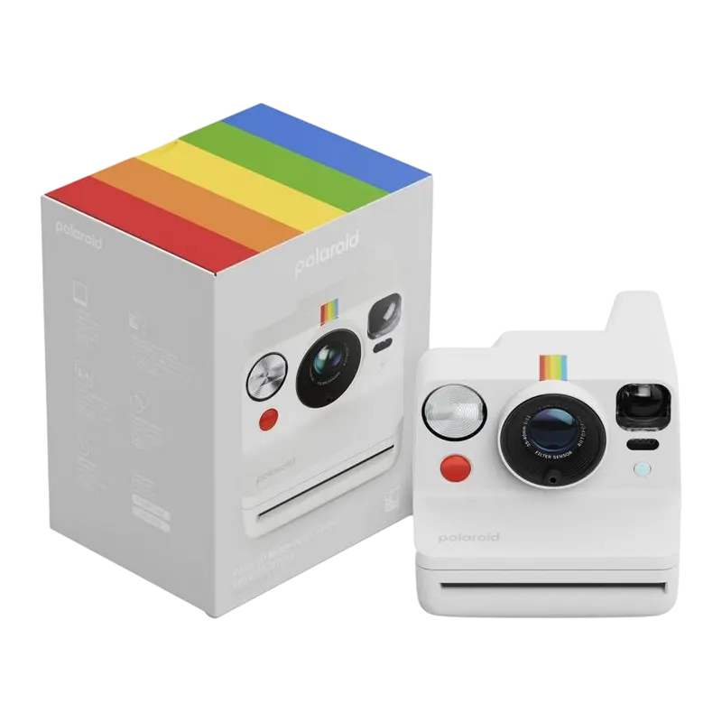 Cameră Foto Polaroid Now+ Gen 3, Alb