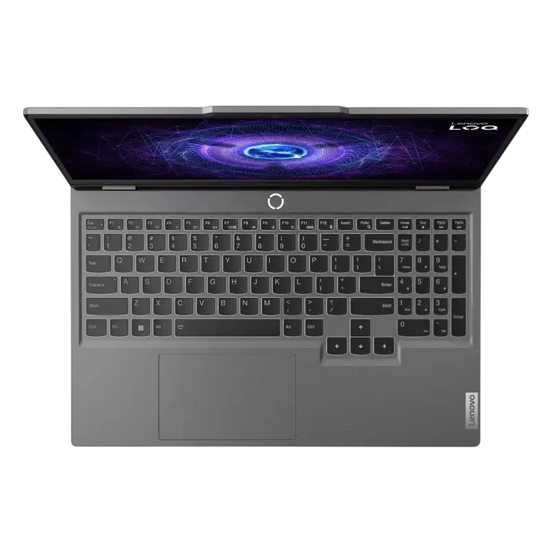 Игровой ноутбук 15,6" Lenovo LOQ 15IAX9, Luna Grey, Intel Core i5-12600HX, 24Гб/512Гб, Без ОС