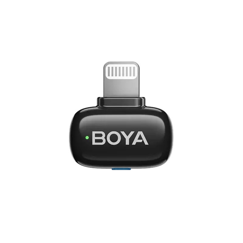 Microfon portabil pentru înregistrare vocală Boya mini 2-01, Fără fir, Negru