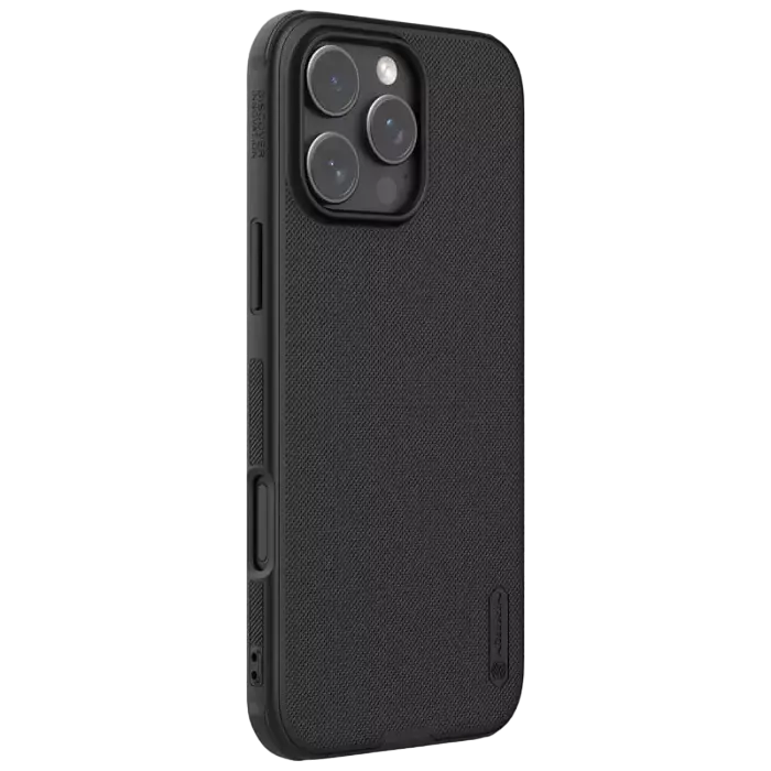 Husa Nillkin iPhone 16 Pro - Super Frosted Shield Pro Magnetic, Negru